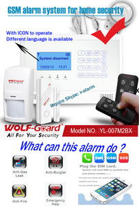 Sistema de alarma de seguridad inteligente para el hogar, sistema de seguridad antirrobo con WIFI 4G, GSM, inalámbrico - Product Image 6