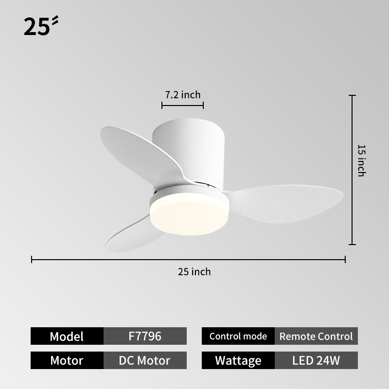 25 PULGADAS-Blanco