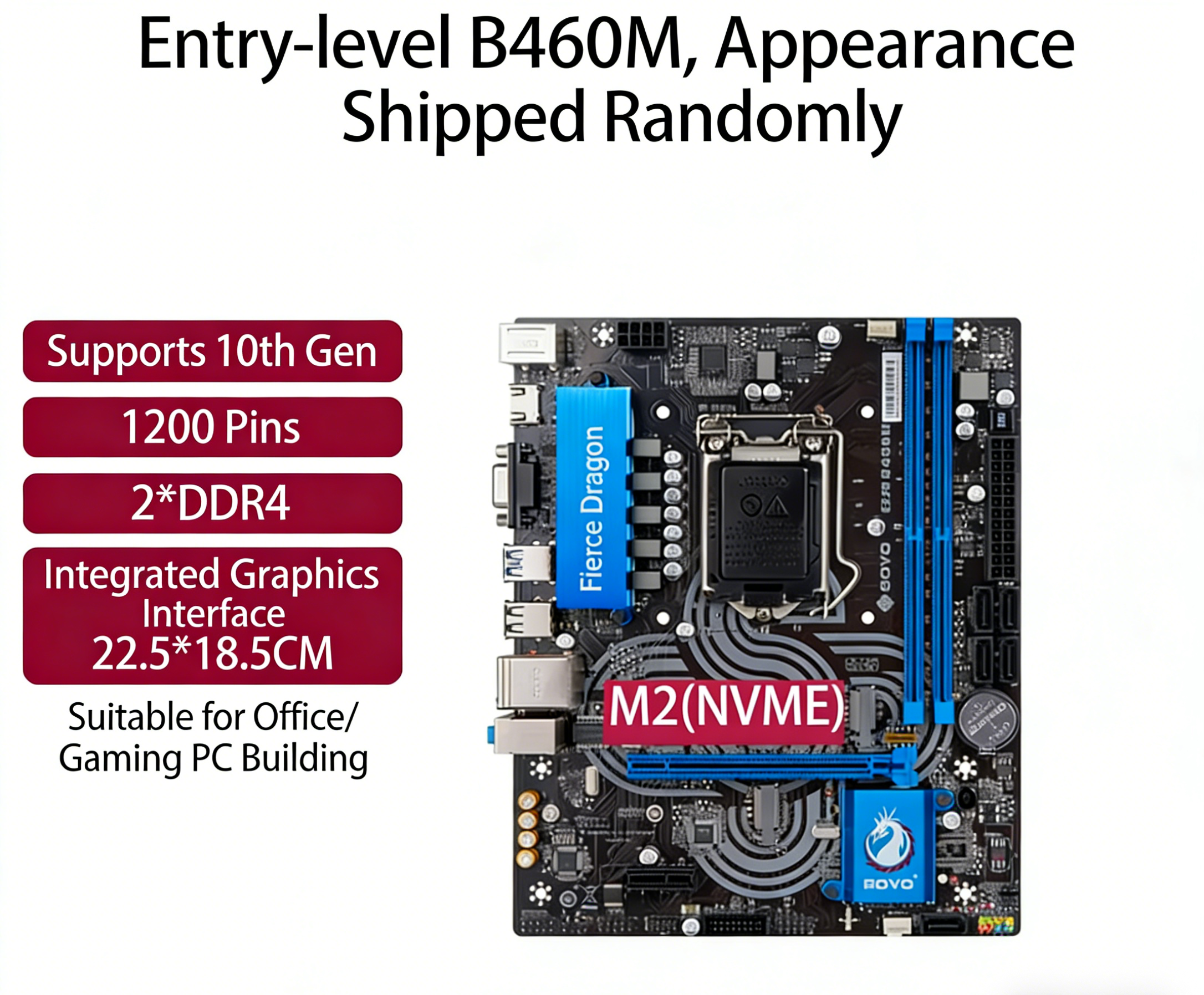 Marques ordinaires B460M radom