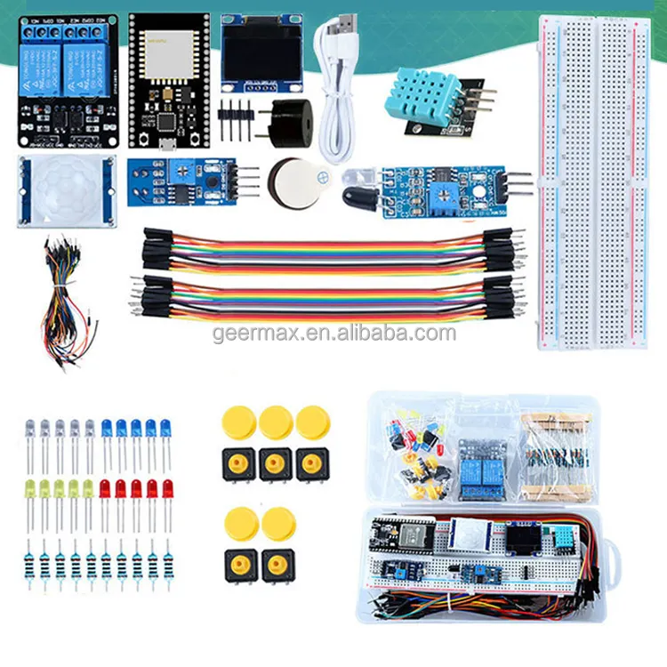 ESP32 Starter Kit Programming With ESP32 WIFI IoT Development Board DIY Electronic Educational Learning Complete Kit