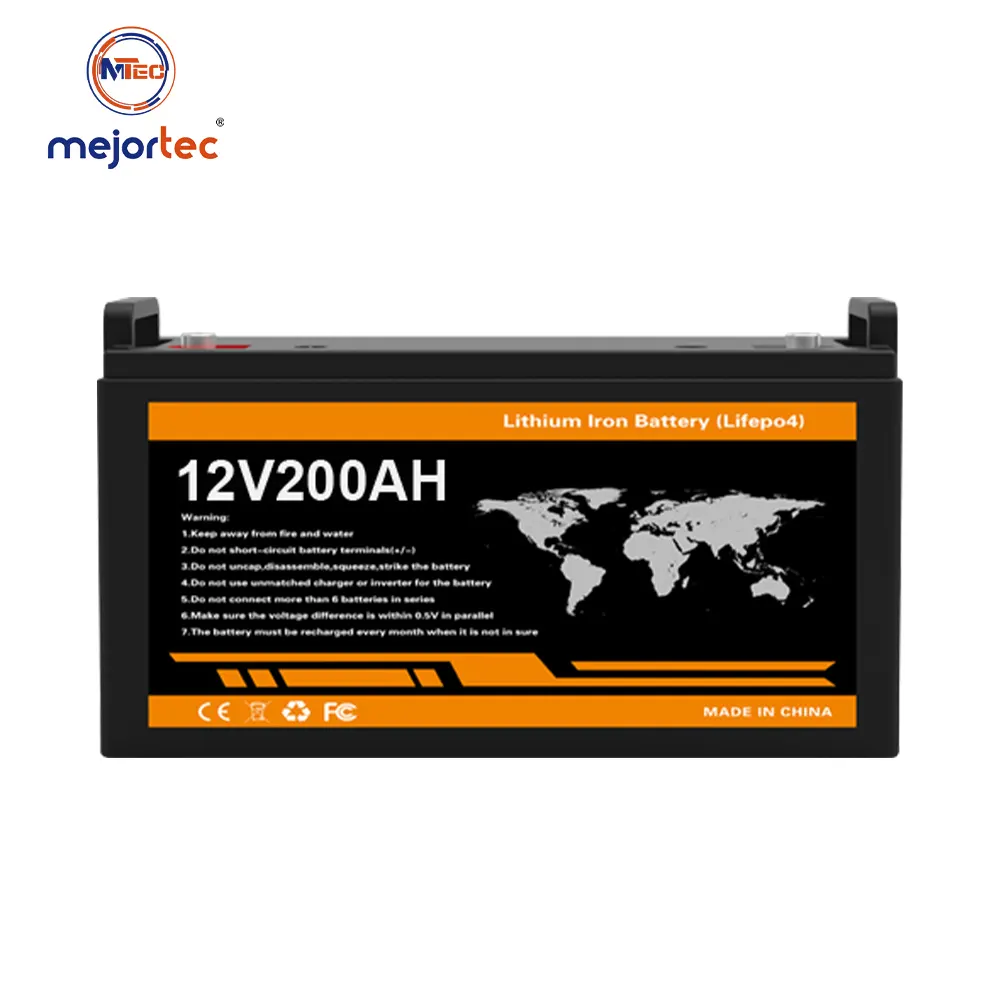 12 V200Ah Solar batterie Lithium 12V Batterie Lithium Ionen Lifepo4 Batterie pack