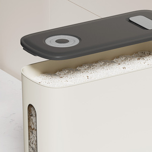 Dispensador de arroz multifuncional Contenedor de almacenamiento de arroz a granel desmontable - Product Image 4