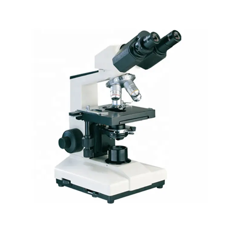 Microscopio biológico compuesto Binocular óptico de laboratorio