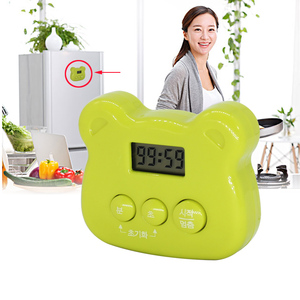 Grande Display digitale LCD elettronico Timer da cucina con Design orso a batteria - Product Image 3
