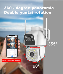 Fosvision高清3MP智能无线网络摄像机无线3MP户外双向音频网络自动跟踪闭路电视网络摄像机 - Product Image 5