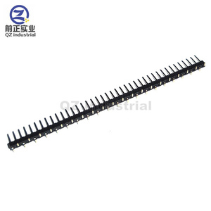 QZ ตัวเชื่อมต่อพินสำหรับพีซีบี1X40P 2.54มม. หัวเสียบแบบขาเดี่ยว SMT - Product Image 4