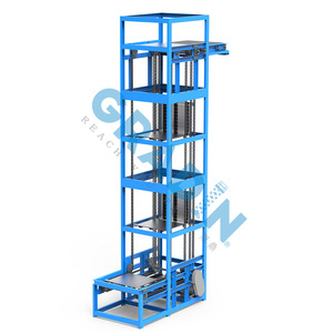 ลิฟท์ยกแบบลูกสูบแนวตั้งแบบต่อเนื่อง50กก. กล่องกระดาษแบบอุตสาหกรรม - Product Image 6