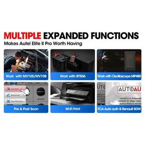 MaxiSys II Pro Diagnose & AutoS can 2.0 mit J2534 ECU Programmier codierung, 38 + Service