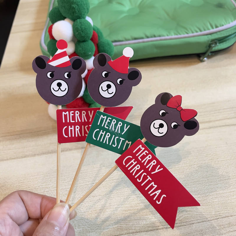 Ensemble trois pièces ours joyeux Noël