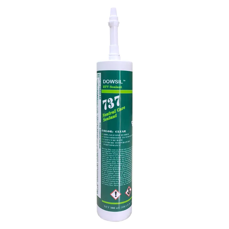 Dow Corning dc737 trung tính nhiệt độ cao nhanh khô Sealant chống cháy chất kết dính