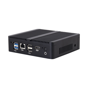 Newest Barebone Mini PC 6 Ethernet <strong>Lan</strong> In-tel Ce-leron J1900 Quad Core PFesense Firewall Computer Router with 8G Ram 12G SSD WIF