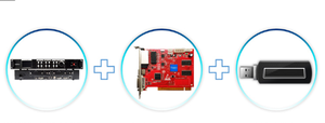 Huidu HD-VP210C 3 in 1 Synchronous Controller HD-Player for Led SCREEN LED <strong>Video</strong> <strong>Processor</strong> - Product Image 3