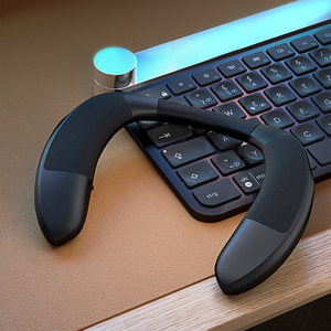<strong>Portable</strong> Wireless for Bluetooth Neck Wearable Smart Speaker with Voice <strong>Control</strong> and Smart Assistant Features - Product Image 2