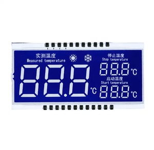 OPL Werks-OEM ODM Low Power Defekter Code-Bildschirm Benutzer definierte 7-Segment-LCD-Anzeige TN VA-Kfz-LCD-Anzeige - Product Image 4