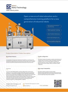Robot industriale di nuova generazione con motore motore essenziale attrezzatura di formazione completa per l'automazione della formazione robotica - Product Image 5