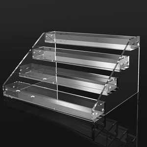 桌面3 4层精油瓶架透明化妆品收纳架指甲油展示架 - Product Image 2