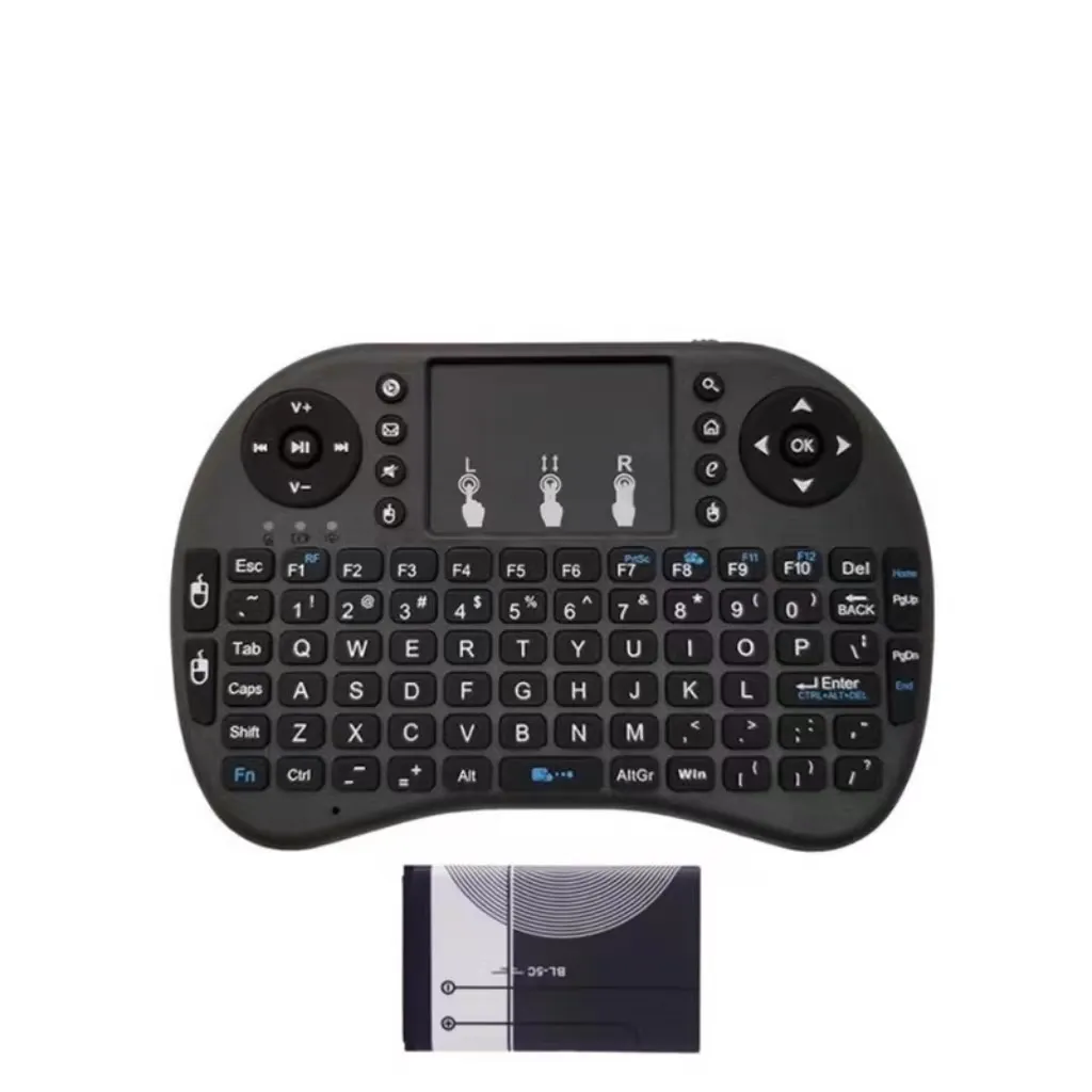 I8 Verlicht Toetsenbord Mini Draadloos Toetsenbord 2.4G Met Touchpad Handheld Toetsenbord Voor Pc Android Tv Box