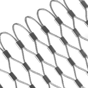 Cargo <strong>Net</strong> Metal Rope Mesh for Backpack and Bag Protector <strong>Ss</strong> Wire Rope Mesh <strong>Window</strong> Safety Protect Mesh Flexible Cable <strong>Net</strong> - Product Image 2