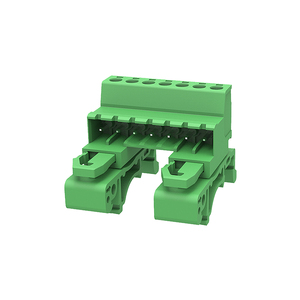 replace phoenix MSTBHK 2.5 02P-24P silk printed din rail mounted pluggable <strong>terminal</strong> <strong>block</strong> 2EDGURK PCB screwless <strong>terminal</strong> - Product Image 2