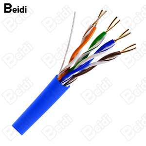 闭路电视安全摄像机用高速5e类<span class=keywords><strong>UTP</strong></span> 4pr 24AWG 1000英尺305米4对<span class=keywords><strong>UTP</strong></span>类5e网络电缆