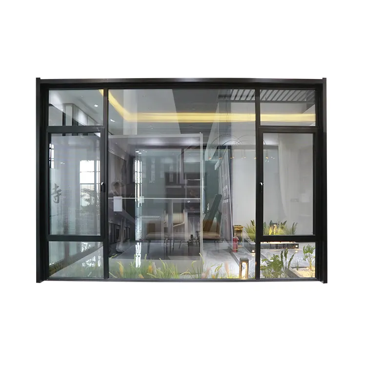 High Quality Aluminium Slim Frame Tilt Turn Window Aluminum Casement Window For Home