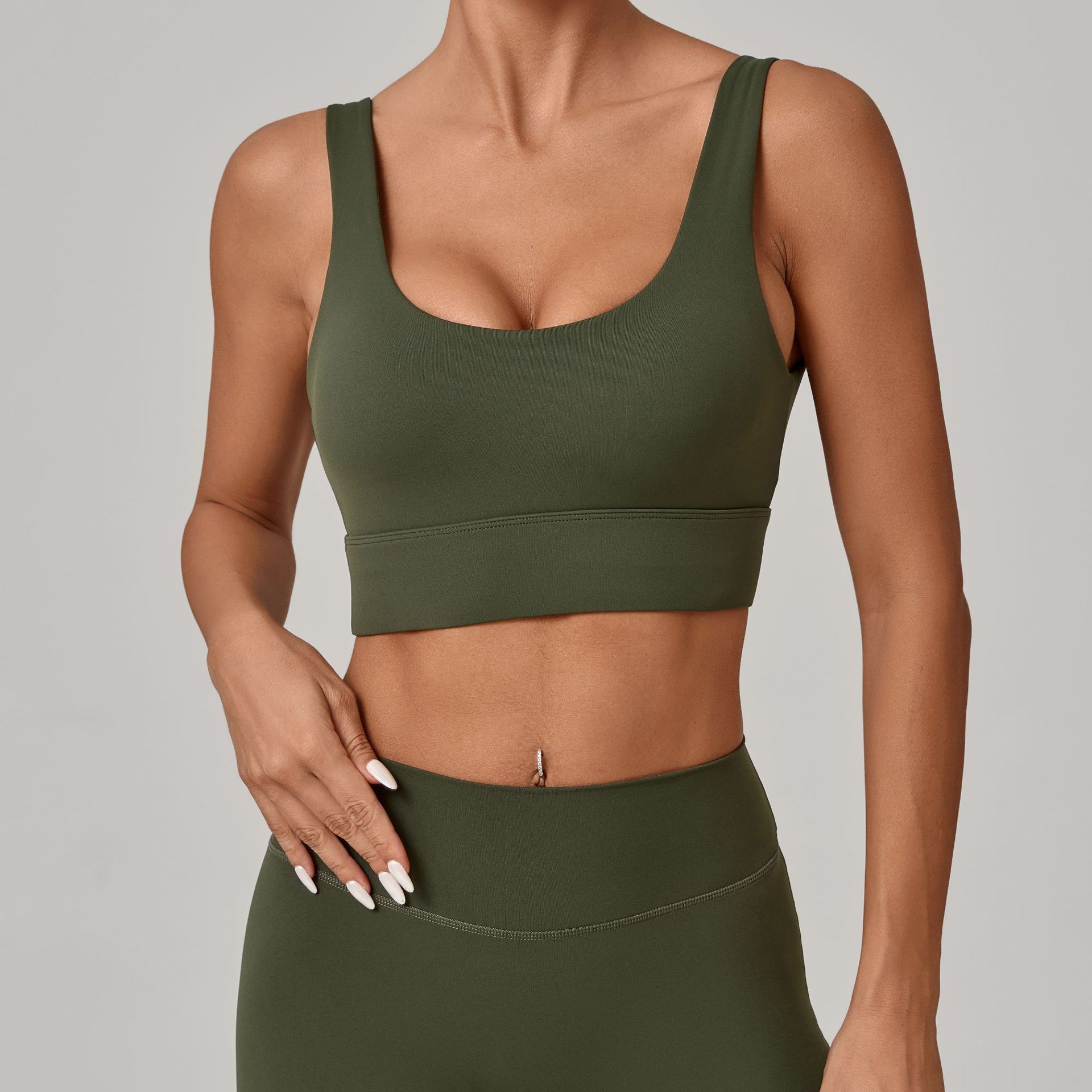 Olive green