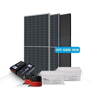 Kit Completo Sistema 8Kw 10Kw 15Kw Batería de Plomo Fuera de Red Híbrida Sistema Solar - Product Image 5
