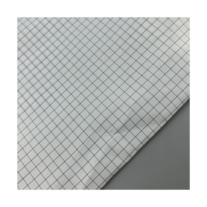 Lint Free 5mm Grid Polyester Carbon <strong>Cloth</strong> Anti Static Conductive Cleanroom Textile Clean Room <strong>Cloth</strong> Antistatic ESD Fabric