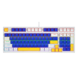 有线小批量彩色RGB键盘定制98键RGB电脑游戏机械键盘 - Product Image 6