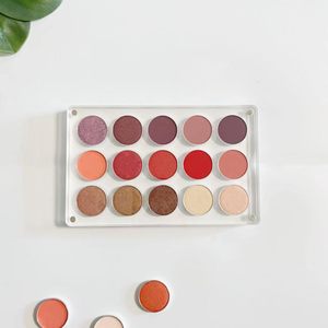 New EMPTY Magnetic <strong>Eyeshadow</strong> <strong>Palette</strong> DIY Acrylic All Transparent Elegant Eye Shadow Makeup <strong>Palette</strong> 26mm*15 Holes - Product Image 2