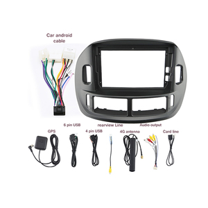 Aijia Car Audio Stereo Operating Dvd Player Multifunction Entertainment System Frame for 2004 TOYOTA <strong>ESTIMA</strong>/ACR30 9INCH RHD - Product Image 1