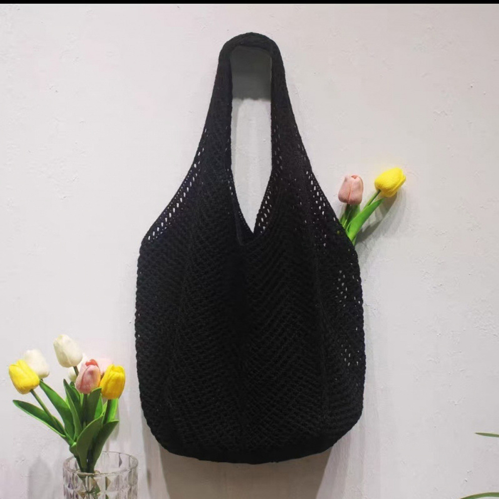 Black Dual-Strap Shoulder