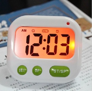 Digitaler LCD-Wecker 24 Stunden Küchensport-Countdown-Timer (Musik/Vibration)