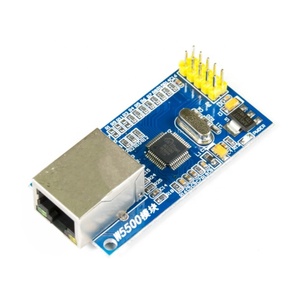 W5500イーサネットシールドLANネットワークモジュールサポートTCP/IP 51/ STM32マイクロコントローラプログラム32kバイトSPI 3.3V/5V Over W5100 - Product Image 1