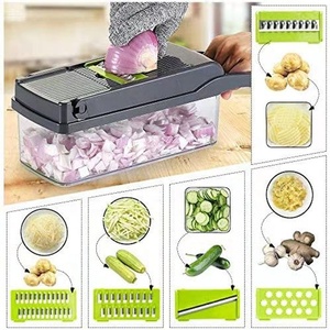 Seçim makinesi 15 in 1 manuel dilimleme 4 in 1 sebze kesicisi kesici ile el blenderi meyve ve sebze araçları - Product Image 2