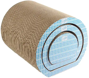 AFP, venta al por mayor, 3 en 1, accesorios para gatos, rascador de cueva, salón, rascador de cartón para gatos, rascador duradero para gatos, túnel de poste con hierba gatera - Product Image 6