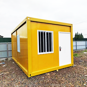 20Ft prefabrik evler tekerlekler üzerinde hareketli kiosk hızlı kurulum atölye ofis kişisel tasarım villa çin'de yapılan fabrika fiyat - Product Image 4