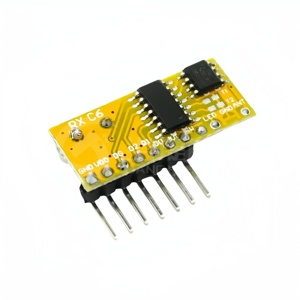RXC6 5V Learning Wireless Remote Control <strong>Receiver</strong> Module 4-channel <strong>Receiver</strong> RXC6 Superheterodyne Learning 433M