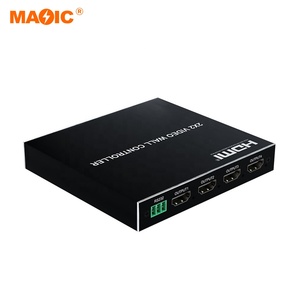 Controlador de pared de video de 1080p, 2x2 conmutador de video, conmutador de pantalla HDMI de 4 canales para TV