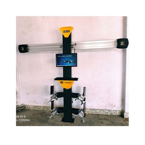 四柱汽车升降机，用于车库发射手动车轮定位机 - Product Image 6