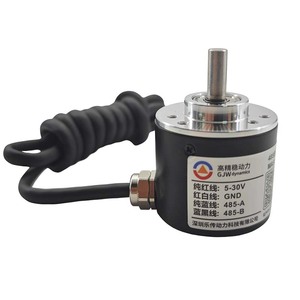 Custodia in metallo da 38mm 5-30V Encoder magnetico a motore personalizzabile Multi-giro Modbus Tamagawa valore assoluto a 21Bit - Product Image 4