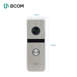 Bcomtech 7-Inch LCD Monitor Wired Video <strong>Intercom</strong> Doorbell <strong>System</strong> <strong>with</strong> Night Vision Support Monitoring Door Phone Bell Kit - Product Image 3