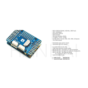 ระบบ matek ตัวควบคุมการบิน H743-WLITE ในตัว OSD 2-6S Lipo Lite ardupilot inav สำหรับ RC fdrone แทน F765-WSE micropv - Product Image 6