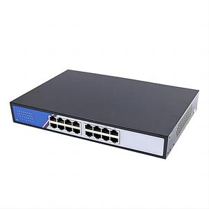 Conmutador Ethernet de 16 puertos personalizado de fábrica, conmutador de red de 100M para ISP Enterprise Network Home Network - Product Image 3