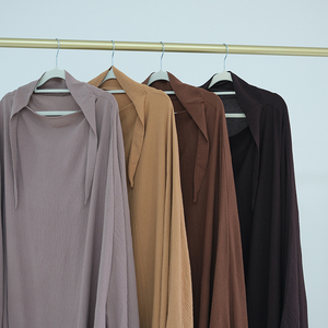ג 'אז קרפי ramadan himar eid ramadan ארוך jilbab צמרות העליון עניבות תקורה בחזרה רגיל צעיף תפילת ראש <span class=keywords><strong>khimar</strong></span> <span class=keywords><strong>khimar</strong></span> - Product Image 5