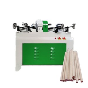 Máquina automática para hacer fregonas de madera para línea de producción de mango de escoba de madera y máquina de laminación de hilo - Product Image 1