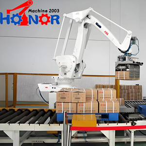 Customizable Stacker Machine on the Pallets Bottle Carton Bag <strong>Stacking</strong> Rice Machine Cement Bag Fully <strong>Automatic</strong> Palletizer <strong>Robot</strong> - Product Image 1