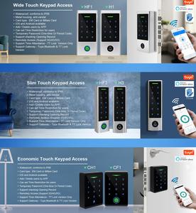 IP66 sistema di controllo degli accessi Stand-Alone impermeabile per esterni Digital Touch Keypad NFC Smart Card Reader Controller di accesso - Product Image 6
