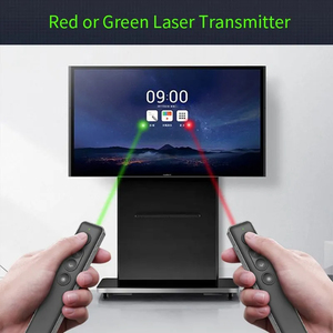 Doppia penna puntatore Laser H90S presentatore Wireless verde rosso faretto Laser lente d'ingrandimento modalità Mouse aria pagina di tornitura telecomando - Product Image 3