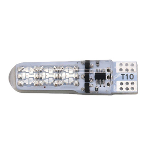 LANSEKO renkli T10 194 Remote RGB uzaktan kumanda ile LED ampuller 12V yanıp sönen ve renk değişimi fonksiyonu için araba Dome harita işıklar - Product Image 3